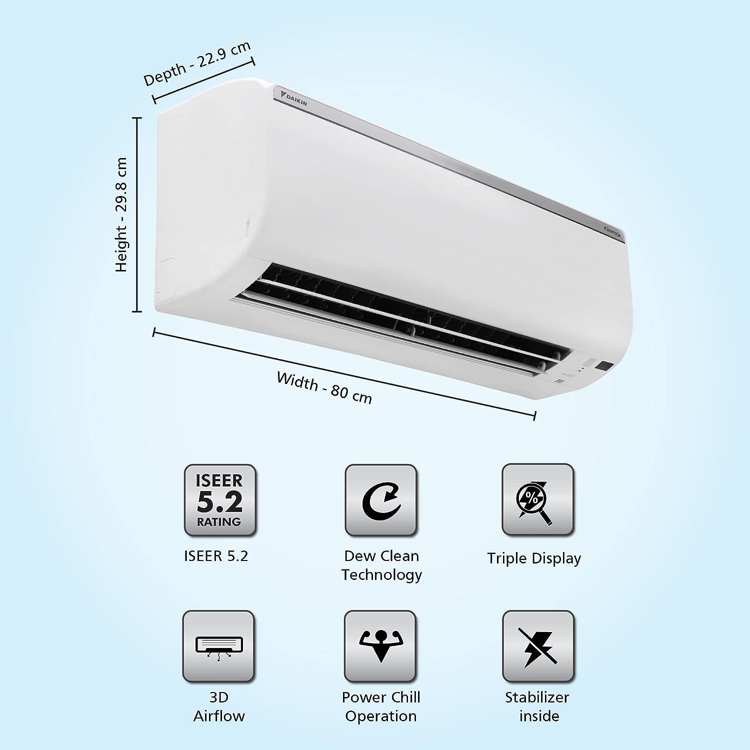 Daikin Split AC Inverter GTKM 2