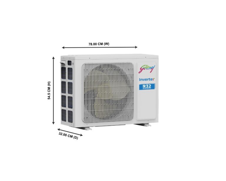 GODREJ SPLIT AC INVERTER 3 STAR 1.0TR SIC12TTC3-WWA Outdoor