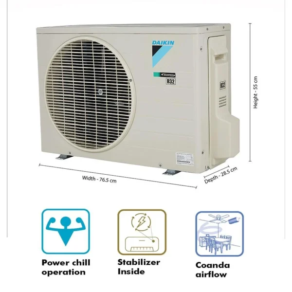 daikin-cassette-inverter-ac-model-fcvf series Outdoor