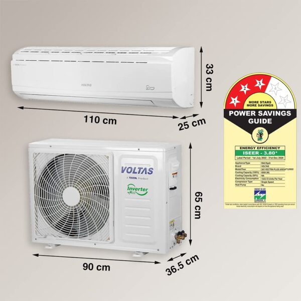 OLTAS SPLIT AC FIXED SPEED 2.0TR 243 VECTRA PLUS