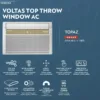 Voltas 1.5 Ton 5 Star Inverter Window AC (185V Vertis Topaz) – Copper Condenser, R32 Refrigerant