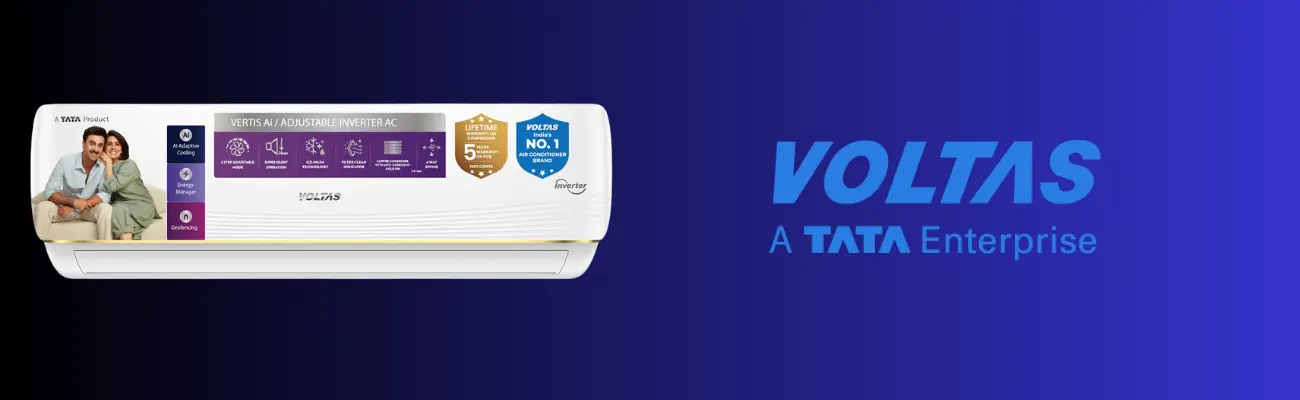 Voltas split AC with advanced cooling features India