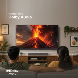 Sansui 109cm (43) Full HD Coolita TV with Dolby Audio, Surround Sound, Bezel-less Design & A+Panel (JSWD43CSFHD)
