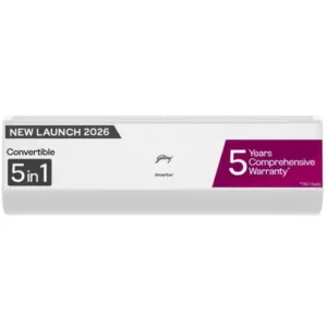 GODREJ SPLIT 1.5TR,5 STAR INV HIC 18J5TG WA
