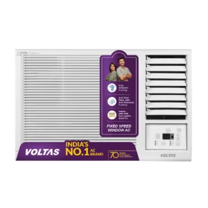 VOLTAS 1.0TR,2 STAR  WINDOW AC,122FS PLATINA
