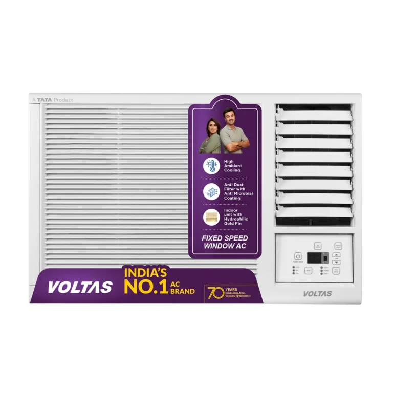 VOLTAS 1.0TR,2 STAR WINDOW AC,122FS PLATINA