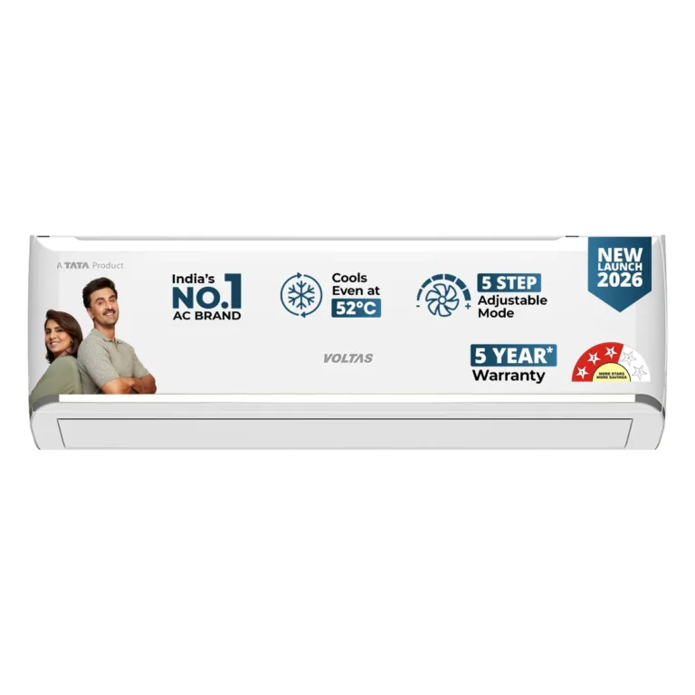 Voltas Split Air Conditioner, 1.5 Ton,3 Star - 183INV Vectra Zen Silver