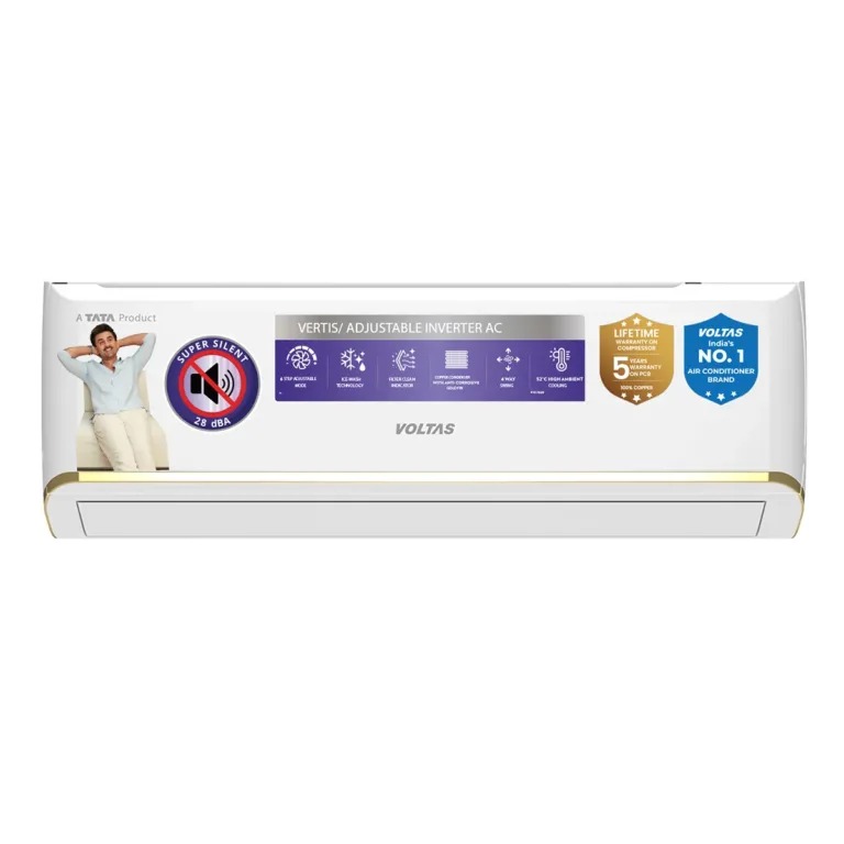 VOLTAS 1.5TR, 3STAR SPLIT AC,83INV VERTIS ZEN GOLD