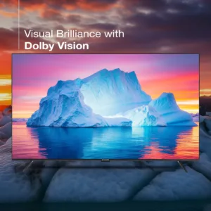 Sansui 165cm(65) Google TV QLED (4K), HDR10+, HSR 120Hz with Dolby Vision, Dolby Atmos & 30W Box Speaker (JSW65UG23Q)