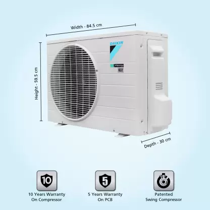 Daikin-Split-AC-FTHT-Dimension