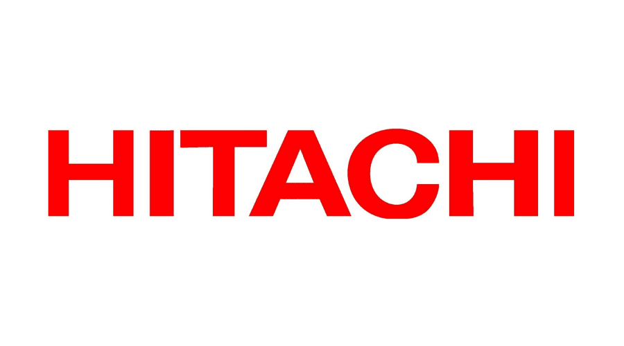 Hitachi Logo in Red